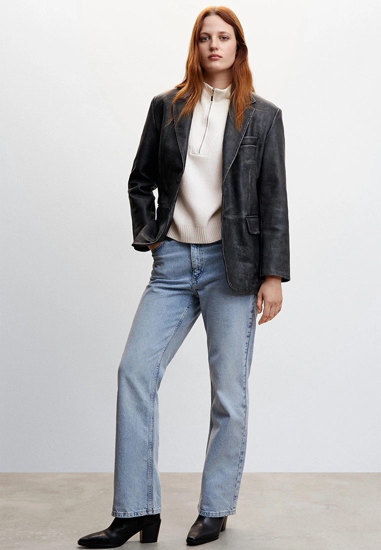 Mango High Neck Sweater With Zip 7 Mango High Neck Sweater With Zip - Image 5