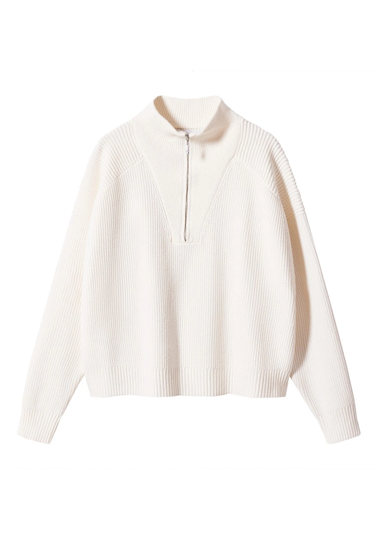 Mango High Neck Sweater With Zip 8 Mango High Neck Sweater With Zip - Image 6