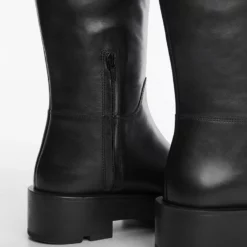 Mango High Leather Platform Boots -Mango popular store mango 0999 9016336 3