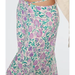 Mango Flowy Printed Skirt -Mango popular store mango 1000 9150326 4