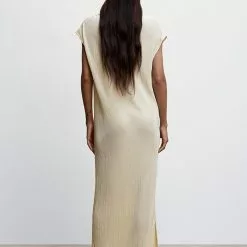 Mango Pleated Satin Dress -Mango popular store mango 1003 1339046 2