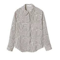 Mango Buttoned Flowy Shirt -Mango popular store mango 1007 4840326 8