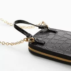 Mango Crocodile-Effect Cell Phone Bag -Mango popular store mango 1018 5157636 3