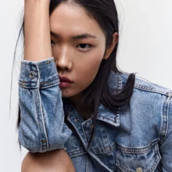 Mango Pocketed Denim Jacket 12 Mango Pocketed Denim Jacket -Mango popular store mango 1019 3357636 3