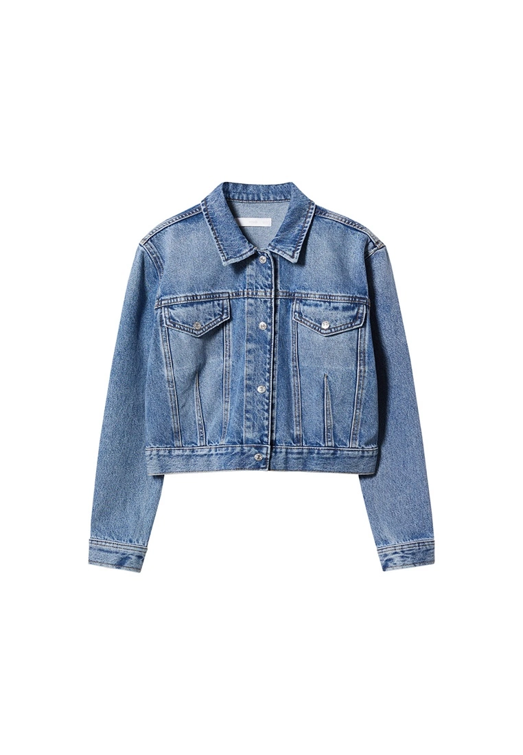 Mango Pocketed Denim Jacket 10 Mango Pocketed Denim Jacket - Image 8