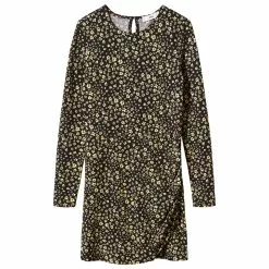 Mango Flowers Printed Dress -Mango popular store mango 1024 0949046 7