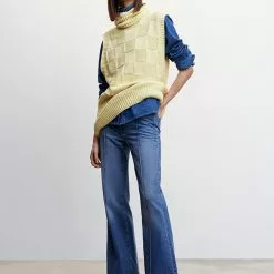 Mango Turtleneck Knitted Vest 13 Mango Turtleneck Knitted Vest -Mango popular store mango 1041 2149046 5