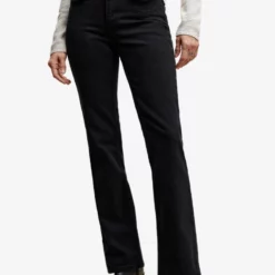 Mango Mid-Rise Flared Jeans