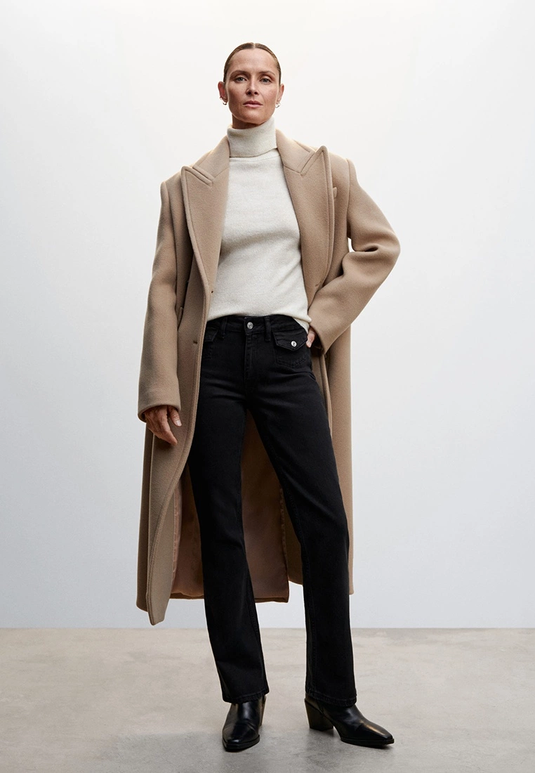 Mango Mid-Rise Flared Jeans 7 Mango Mid-Rise Flared Jeans - Image 5