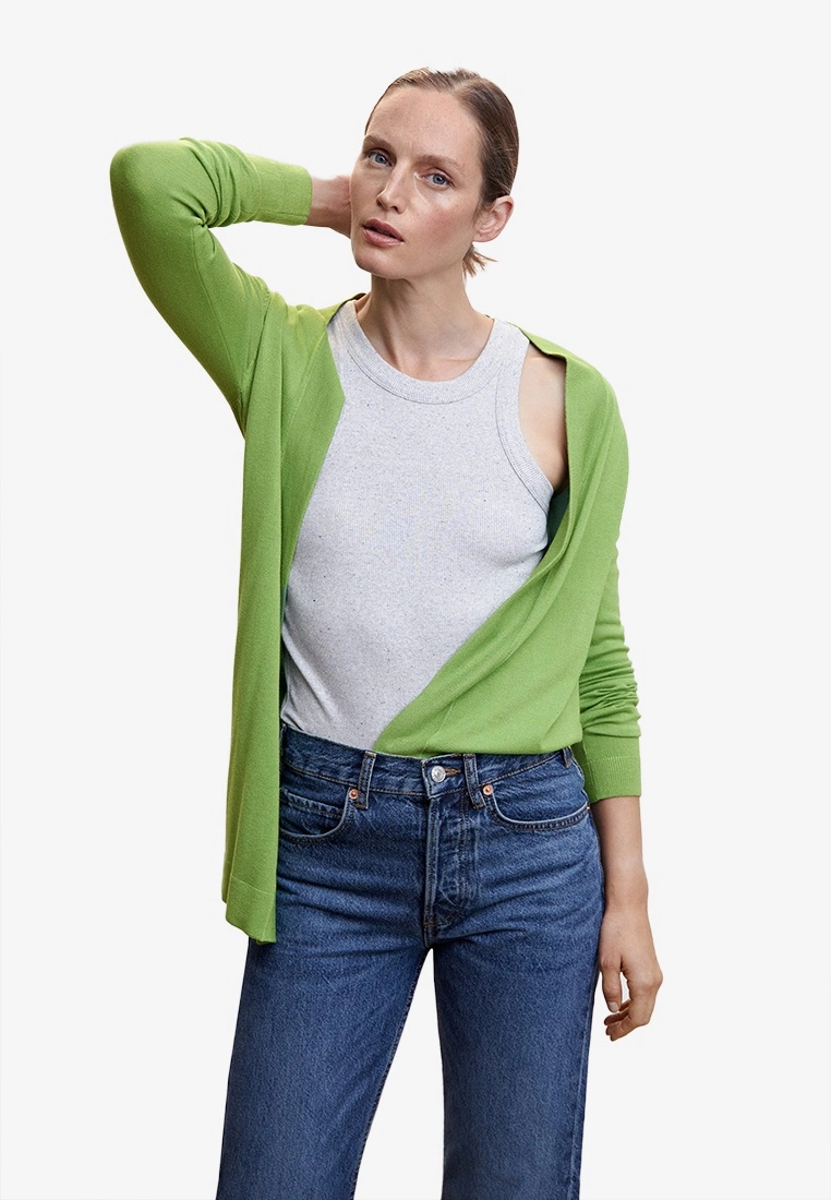 Mango Fine-Knit Cardigan 3 Mango Fine-Knit Cardigan