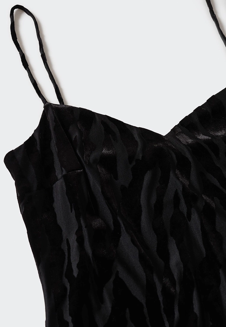 Mango Velvet Details Dress 7 Mango Velvet Details Dress - Image 5