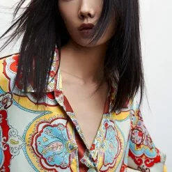 Mango Baroque Print Dress 12 Mango Baroque Print Dress -Mango popular store mango 1093 7867636 4