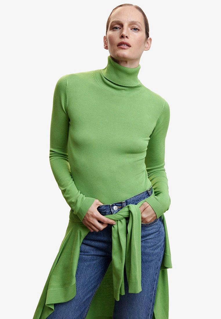 Mango Turtleneck Knitted Sweater 3 Mango Turtleneck Knitted Sweater