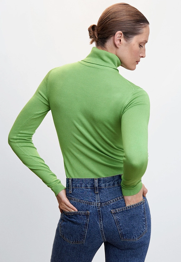 Mango Turtleneck Knitted Sweater 4 Mango Turtleneck Knitted Sweater - Image 2
