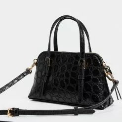 Mango Crossbody Croc-Effect Bag -Mango popular store mango 1136 0626336 3