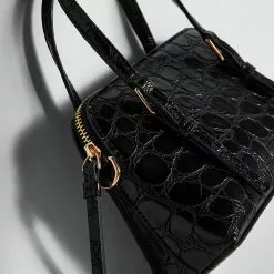 Mango Crossbody Croc-Effect Bag -Mango popular store mango 1136 0626336 4