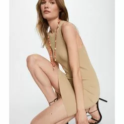 Mango Ribbed Knit Dress -Mango popular store mango 1138 8060326 4