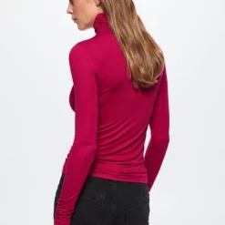 Mango Draped Turtleneck T-Shirt 9 Mango Draped Turtleneck T-Shirt -Mango popular store mango 1158 7926336 2