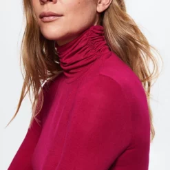 Mango Draped Turtleneck T-Shirt 10 Mango Draped Turtleneck T-Shirt -Mango popular store mango 1158 7926336 3