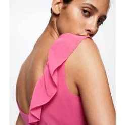 Mango Asymmetric Neckline Dress -Mango popular store mango 1267 2754126 4