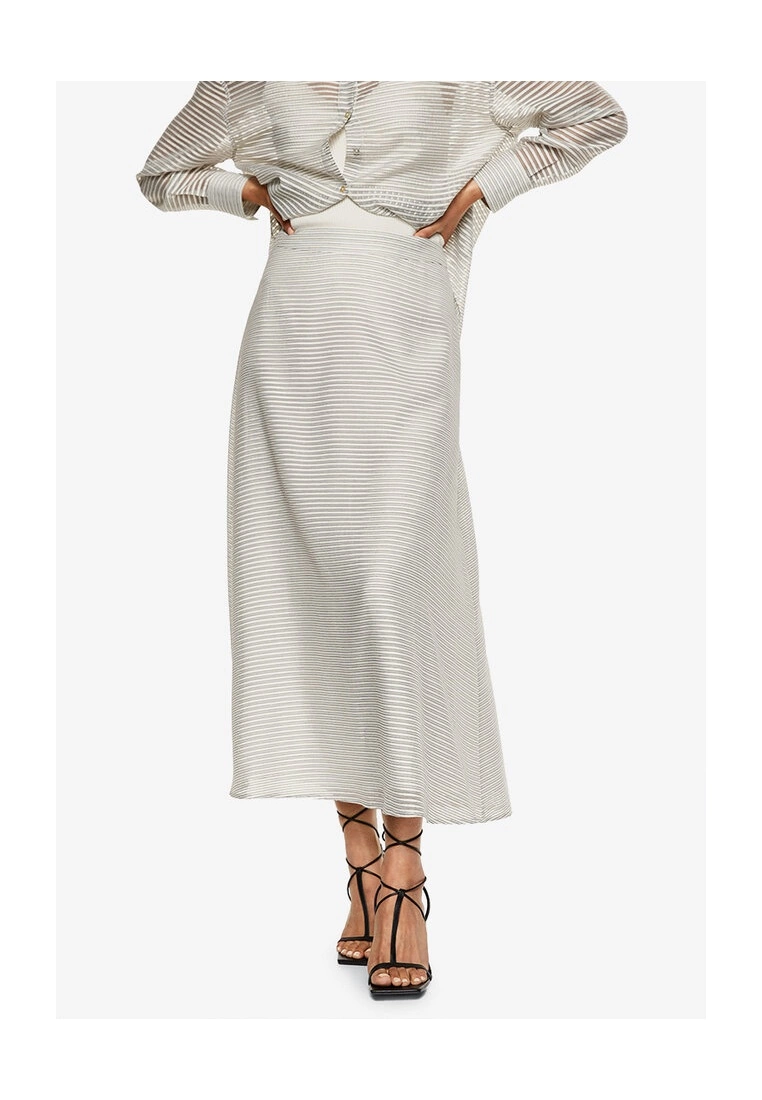 Mango Striped Skirt 3 Mango Striped Skirt