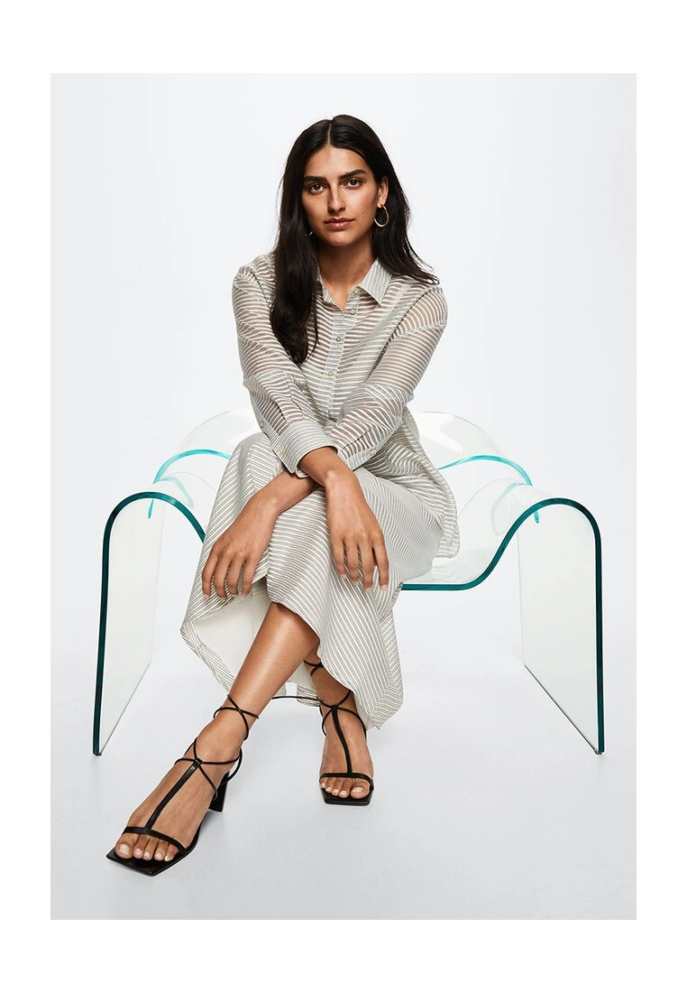 Mango Striped Skirt 6 Mango Striped Skirt - Image 4