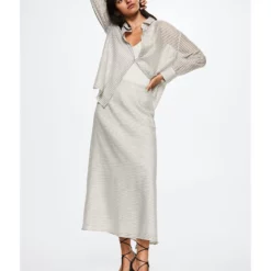 Mango Striped Skirt 12 Mango Striped Skirt -Mango popular store mango 1276 3164126 5