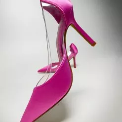 Mango Vinyl High Heels -Mango popular store mango 1294 5470036 4