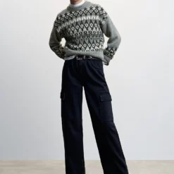 Mango Jersey Lurex Border Sweater 10 Mango Jersey Lurex Border Sweater -Mango popular store mango 1308 2077436 4