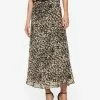 Mango Animal-Print Flowing Skirt -Mango popular store mango 1320 2967436 1