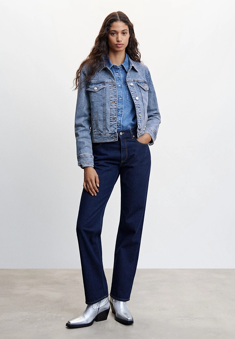 Mango Pocketed Denim Jacket 6 Mango Pocketed Denim Jacket - Image 4