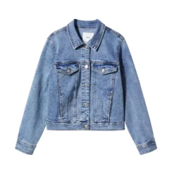 Mango Pocketed Denim Jacket 12 Mango Pocketed Denim Jacket -Mango popular store mango 1324 7142536 5