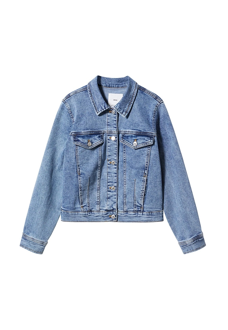 Mango Pocketed Denim Jacket 7 Mango Pocketed Denim Jacket - Image 5