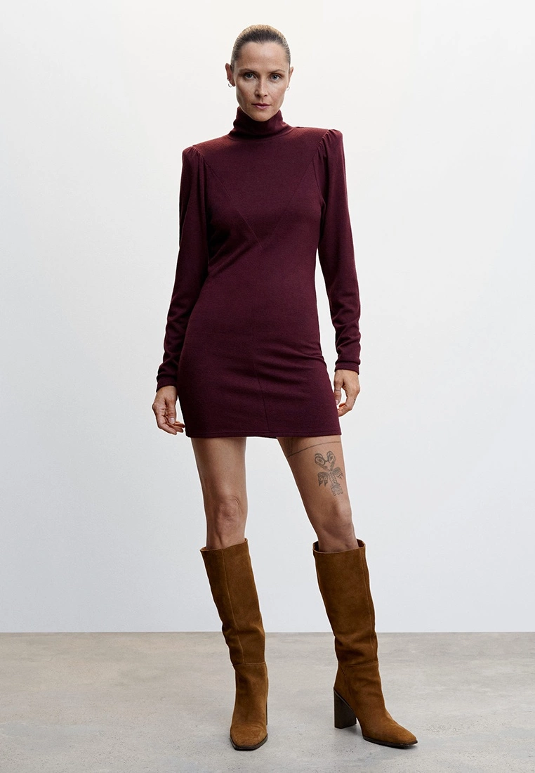 Mango Knitted Turtleneck Dress 6 Mango Knitted Turtleneck Dress - Image 4