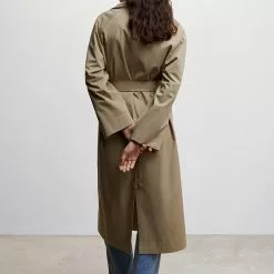 Mango Oversized Cotton Trench Coat -Mango popular store mango 1329 8329046 2