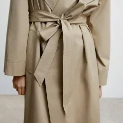 Mango Oversized Cotton Trench Coat -Mango popular store mango 1330 8329046 5