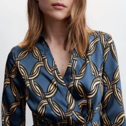 Mango Midi Printed Dress -Mango popular store mango 1333 2529046 3