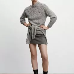 Mango Crystal Detail Sweatshirt 10 Mango Crystal Detail Sweatshirt -Mango popular store mango 1337 9642536 4