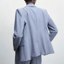 Mango Peak Lapel Suit Blazer -Mango popular store mango 1341 1229046 3