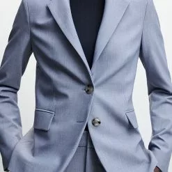 Mango Peak Lapel Suit Blazer -Mango popular store mango 1342 1229046 5