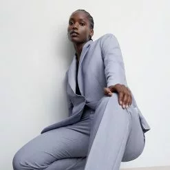 Mango Peak Lapel Suit Blazer -Mango popular store mango 1343 1229046 8