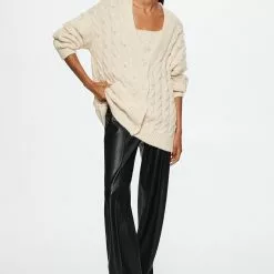 Mango Knitted Cardigan With Pearls 10 Mango Knitted Cardigan With Pearls -Mango popular store mango 1348 8567436 4