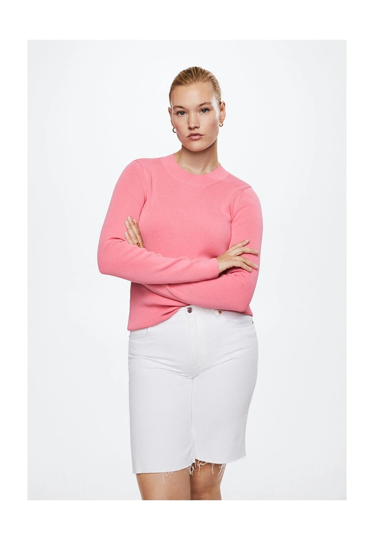 Mango Textured Fine-Knit Sweater 4 Mango Textured Fine-Knit Sweater - Image 2