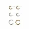 Mango Pack Of 3 Earrings -Mango popular store mango 1353 9440826 1
