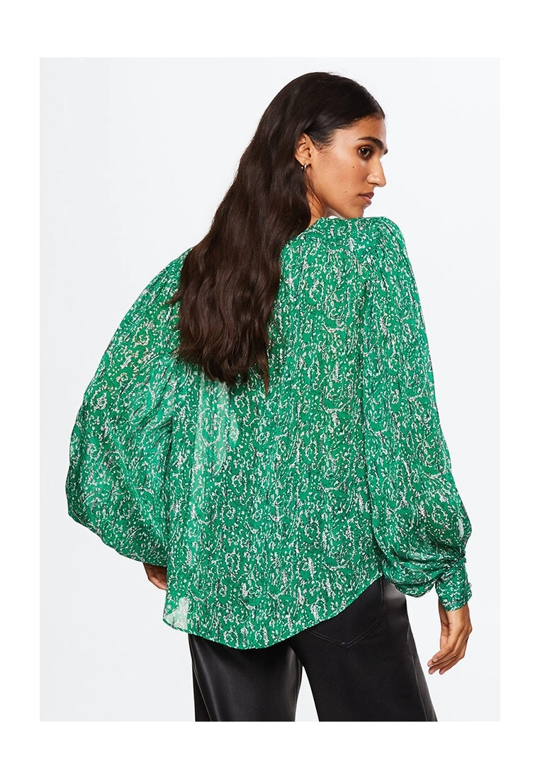 Mango Floral Print Blouse 4 Mango Floral Print Blouse - Image 2