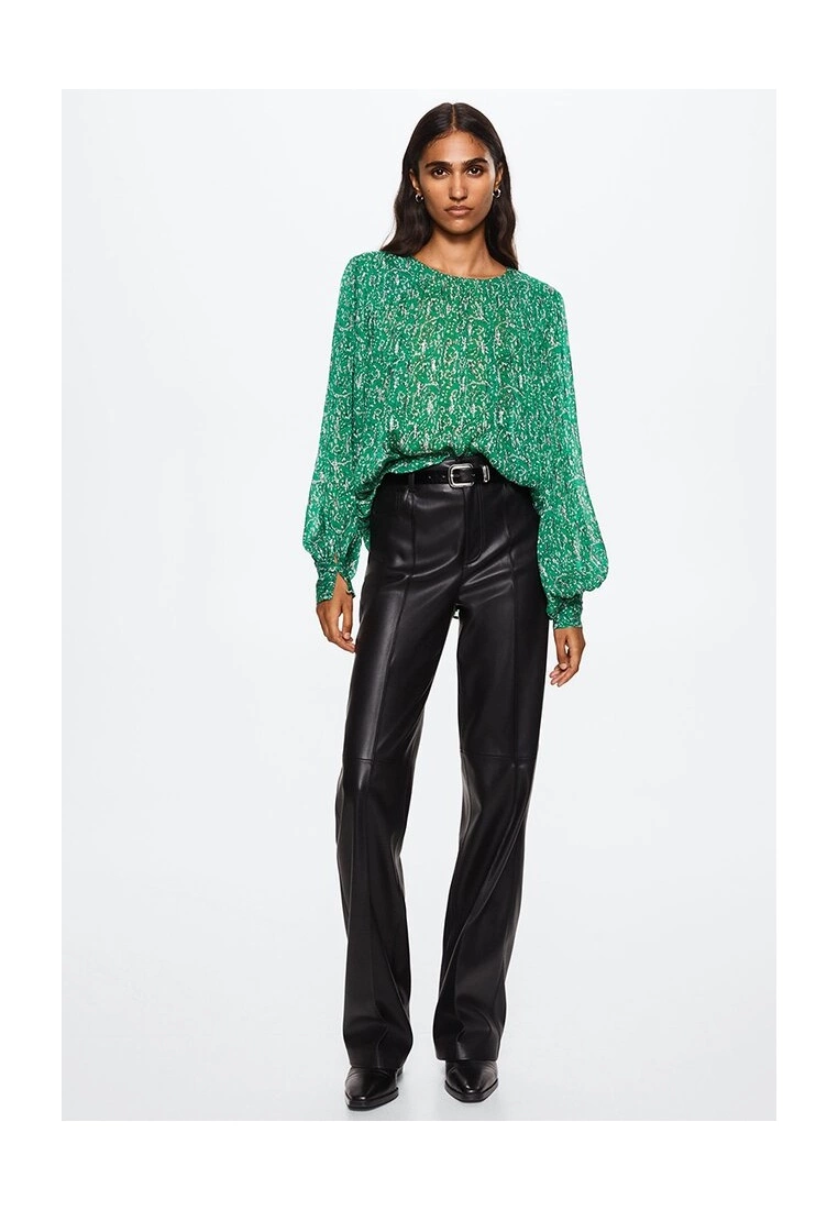 Mango Floral Print Blouse 8 Mango Floral Print Blouse - Image 6