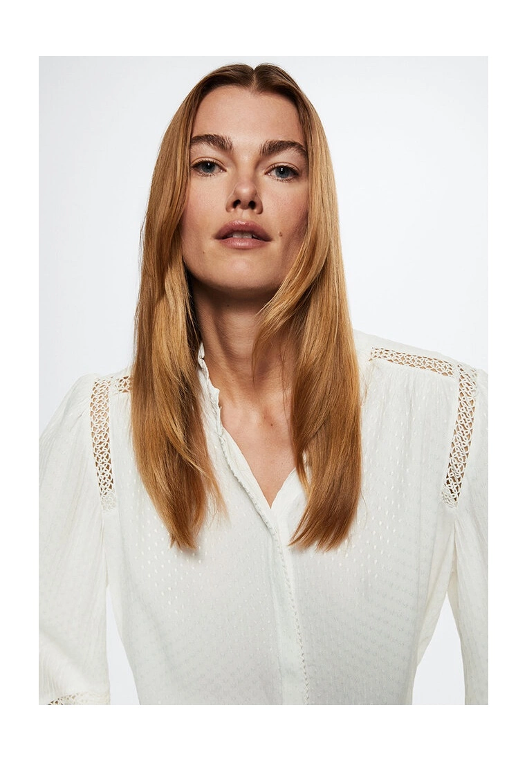 Mango Openwork Detail Blouse 5 Mango Openwork Detail Blouse - Image 3