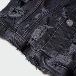 Mango Frayed Hem Denim Jacket 11 Mango Frayed Hem Denim Jacket -Mango popular store mango 1374 8549046 3