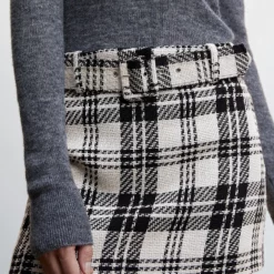 Mango Skirt With Belt Detail -Mango popular store mango 1395 3067436 3