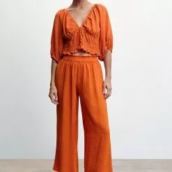 Mango Crop Blouse -Mango popular store mango 1401 5252536 4